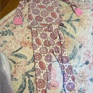 Caden Lane Pink Donut Pajama Set